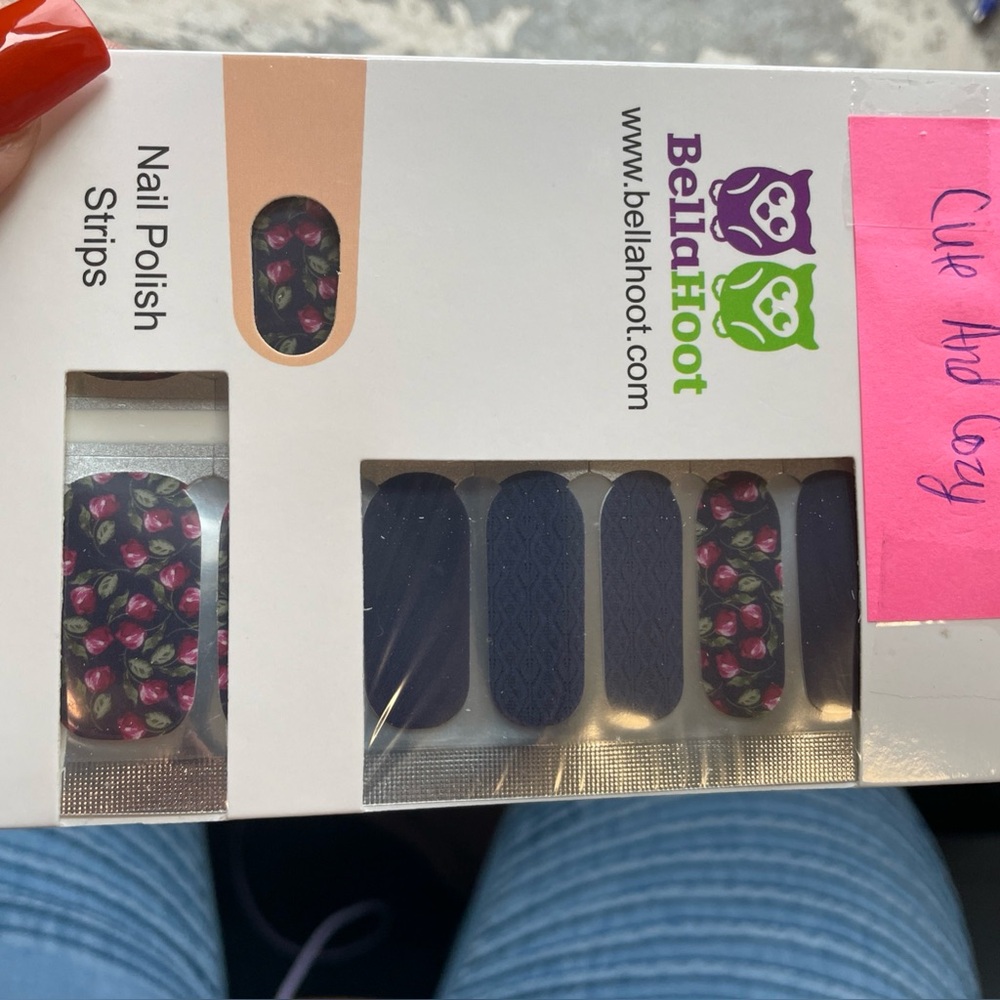 BellaHoot Floral Nail Polish Strips